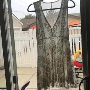Free People white lace dress